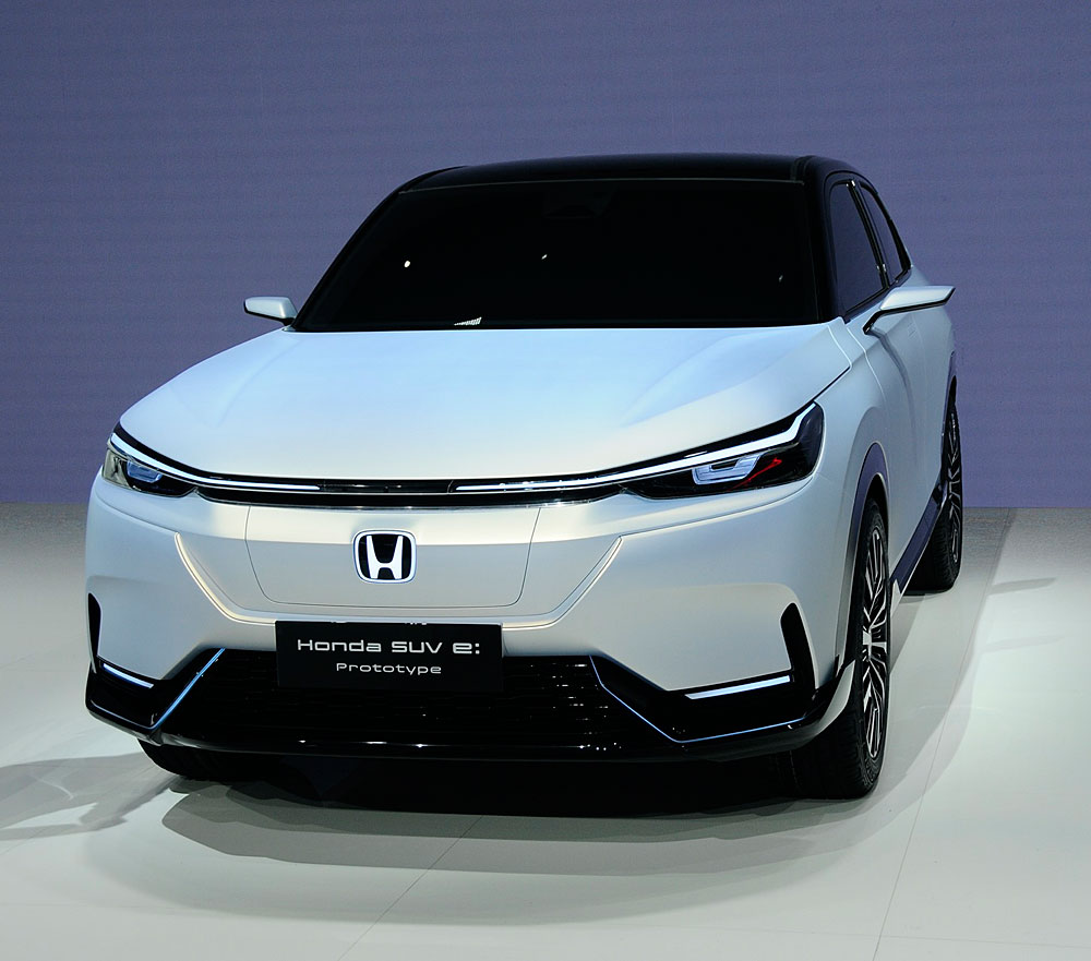 Honda SUV e:prototype หนึ่งในรถต้นแบบพลังงานไฟฟ้า คาดได้เจอตัวจริงปี