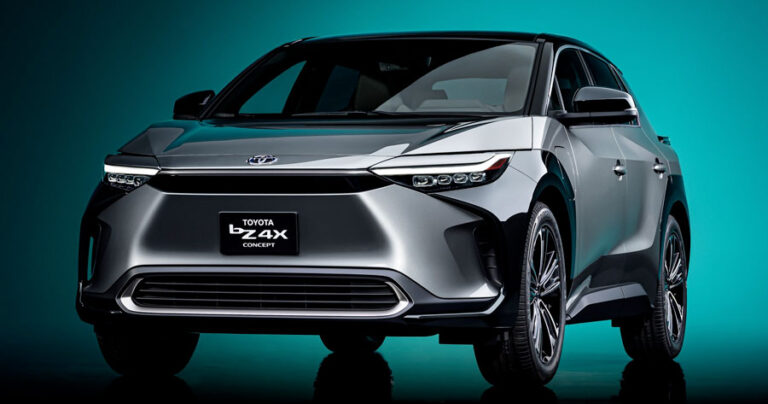 Электромобиль toyota bz4x